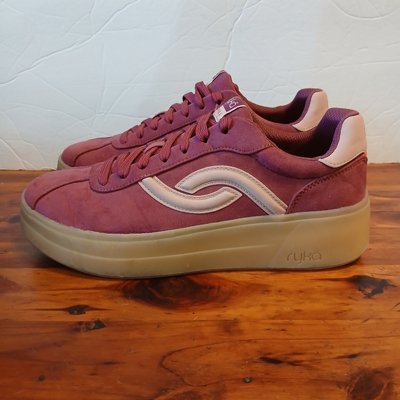 Ryka Viv Max Platform Sneakers Womens Size 10 Medium - Picture 3 of 12